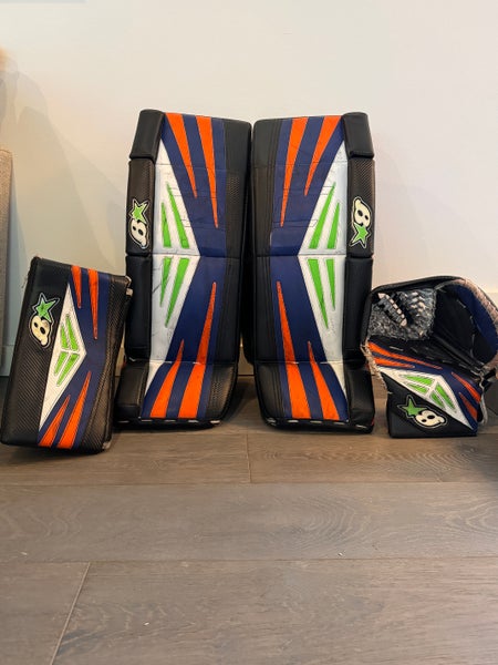 Used 32" Regular Brian's G-Netik Pro 2 Goalie Full Set