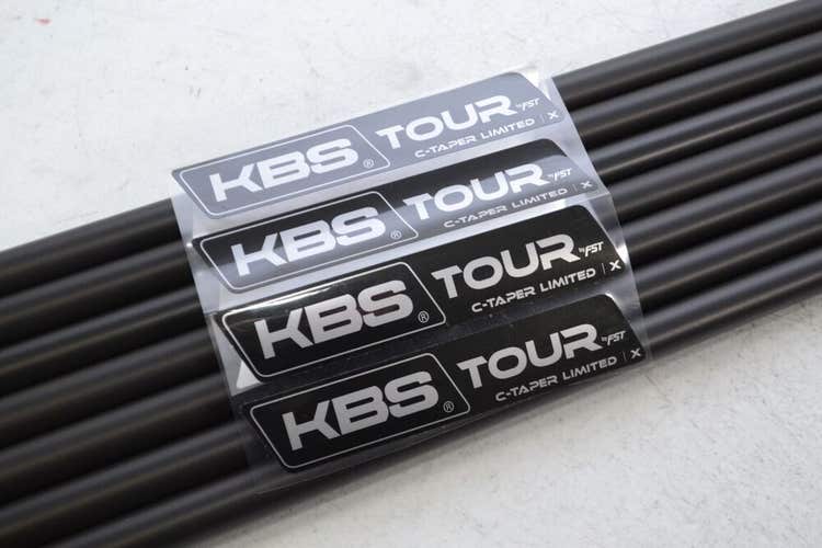 NEW UNCUT KBS C-Taper Tour 130 Extra Stiff Black PVD Limited 4-W Steel # 169672