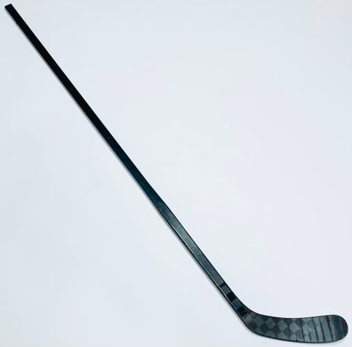 Custom All Black Warrior Novium Pro Hockey Stick-LH-85 Flex-P92-Grip