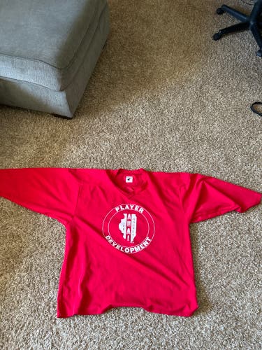 Used extra Large red hockey jersey