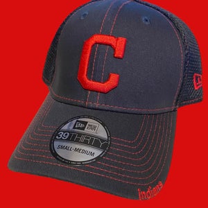 MLB Cleveland Guardians - INDIANS BRANDED - New Era 39Thirty Small-Medium - NEW