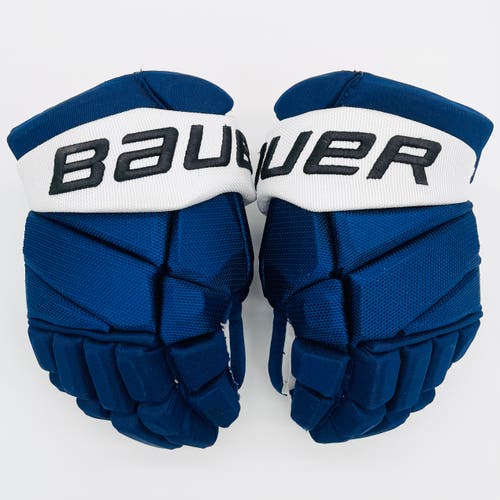 Bauer Vapor Hyperlite  Hockey Gloves-13"-Grey Clarino Palms-Custom Short Cuffs