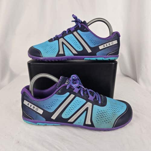 Xero HFS Atoll Blue/Purple Women's 7.5 Minimalist Barefoot Shoes Lightweight