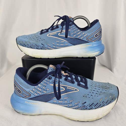 Brooks Womens Glycerin 20 1203691B478 Blue Running Shoes Sneakers Size 10 B
