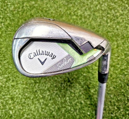 Callaway Solaire Pitching Wedge RH / Ladies Graphite ~35.25" / NEW GRIP / jd5151