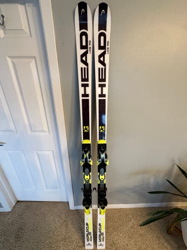 Used 2018 Racing With Bindings Max Din 16 World Cup Rebels i.GS RD Skis