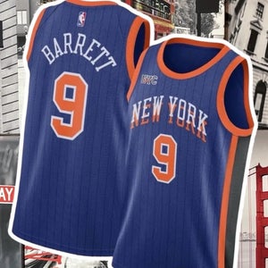 Nike Men's Size XLARGE 2023-2024 City Edition NY Knicks #9 RJ Barrett Jersey NEW