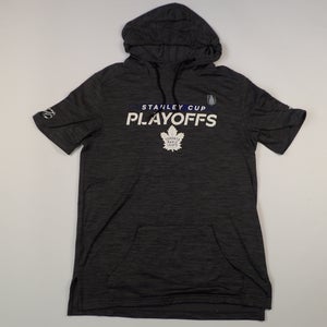 Toronto Maple Leafs NHL Play Offs Pro Stock TEAM ISSUED Gym Hoodie