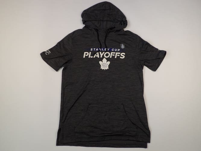 Toronto Maple Leafs NHL Play Offs Pro Stock TEAM ISSUED Gym Hoodie