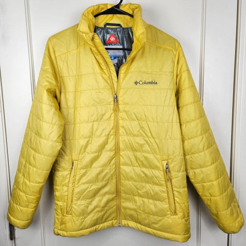 Columbia Women's Size: S Omni Heat Puffer Jacket Coat Insulated Winter Yellow