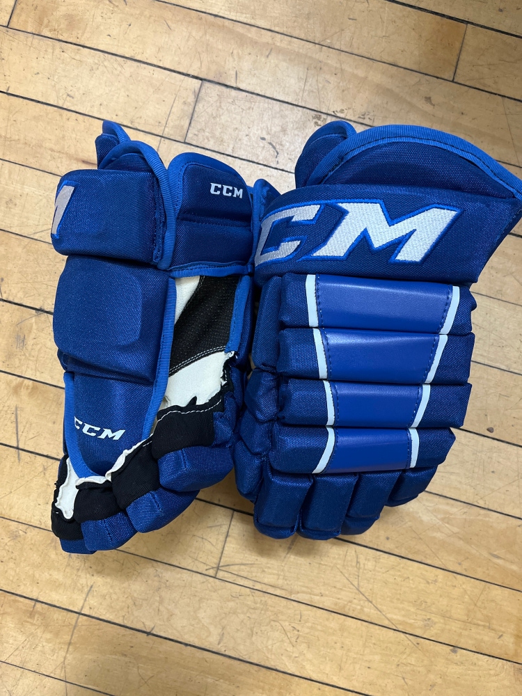 New CCM 15" HG 4R Pro BLUE Gloves