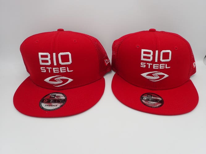 Men's New Era Biosteel Snapback Hat Adult / Youth combo