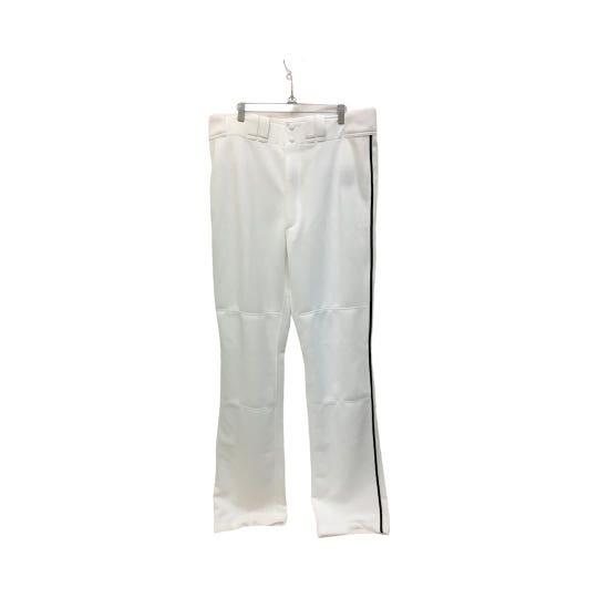 Used Mizuno Xxl White Baseball Pants Mens 2xl Baseball And Softball Bottoms
