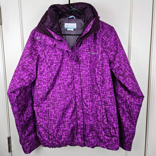 Columbia Women's Outer West Interchange 3-in-1 Jacket Thermal Coil Winte Size: M
