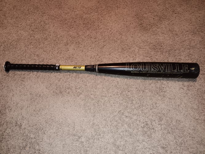 Used BBCOR Certified Louisville Slugger Composite Meta Bat (-3) 30 oz 33"