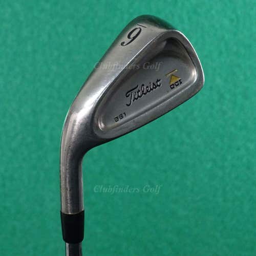 LH Titleist DCI 981 Single 6 Iron Dynamic Gold Sensicore R300 Steel Regular