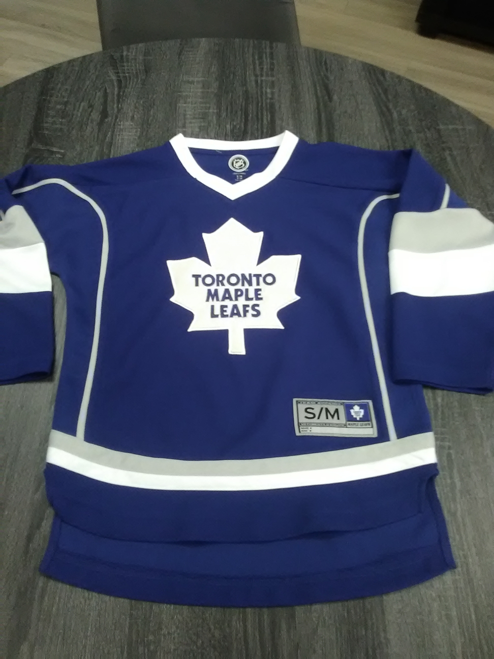 Blue and White New Boys Toronto Maple Leafs  Jersey