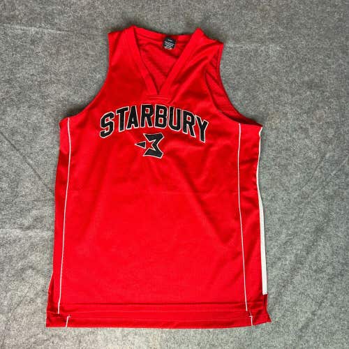 Starbury Mens Jersey Extra Large Red Black Ben Wallace 3 Basketball Tank Top
