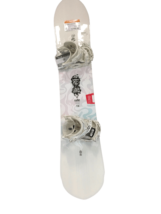 Nidecker Alpha 158 Cm Men's Snowboard Combo