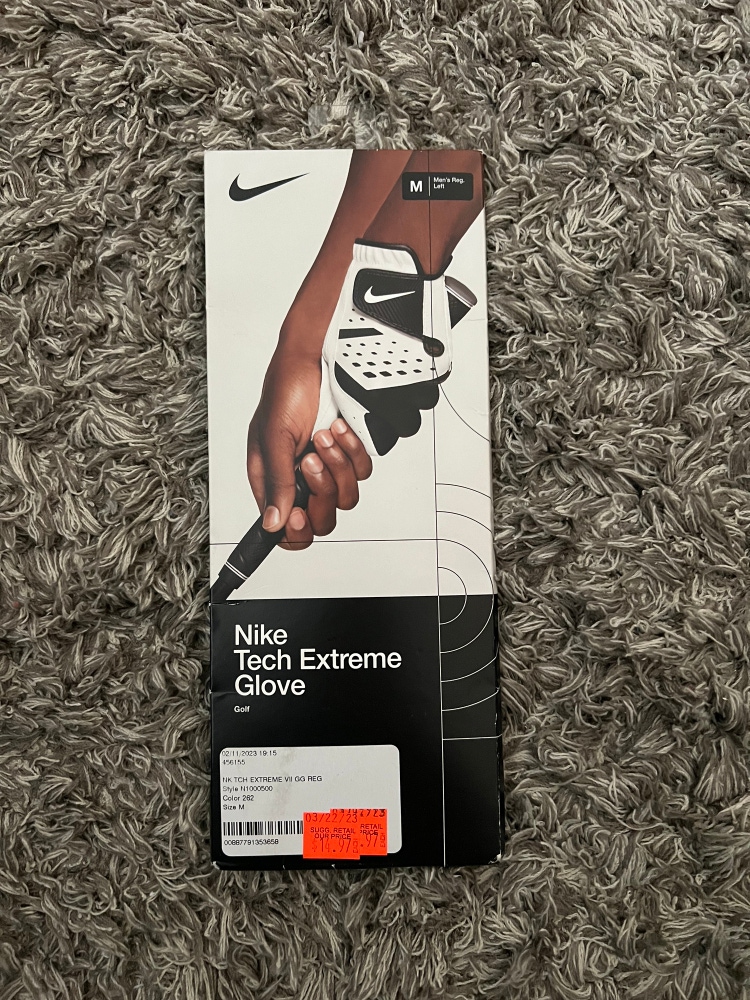 Nike TECH Extreme VII REG Golf Glove Size Medium M N1000500262