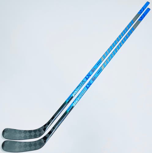New Custom U of Maine Warrior Alpha LX Pro (QR5 Pro Build)  Hockey Stick-RH-85 Flex-P90T-Grip