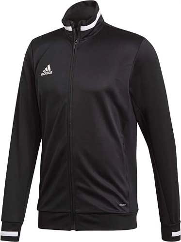 Adidas Mens Team 19 DW6849 Size Medium Black White Track Jacket NWT