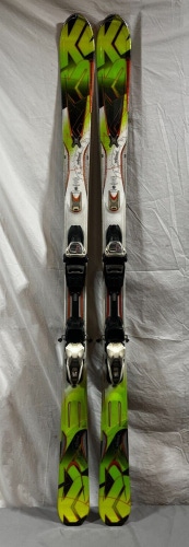 K2 AMP Rictor 174cm 127-80-109 r=16m Rocker Skis Marker 11.0 Adjustable Bindings