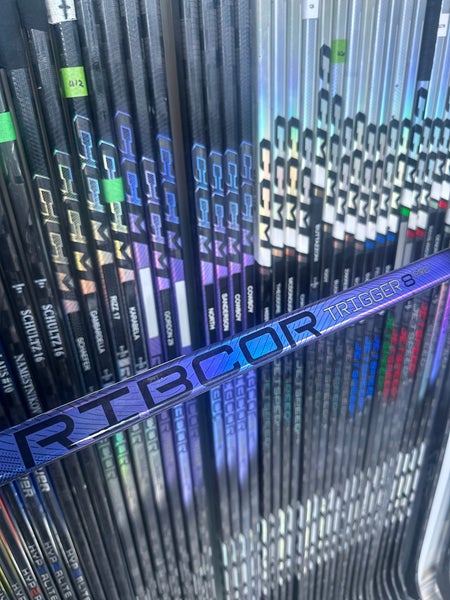 Used Left Hand P29 Pro Stock RibCor Trigger 8 Pro Hockey Stick