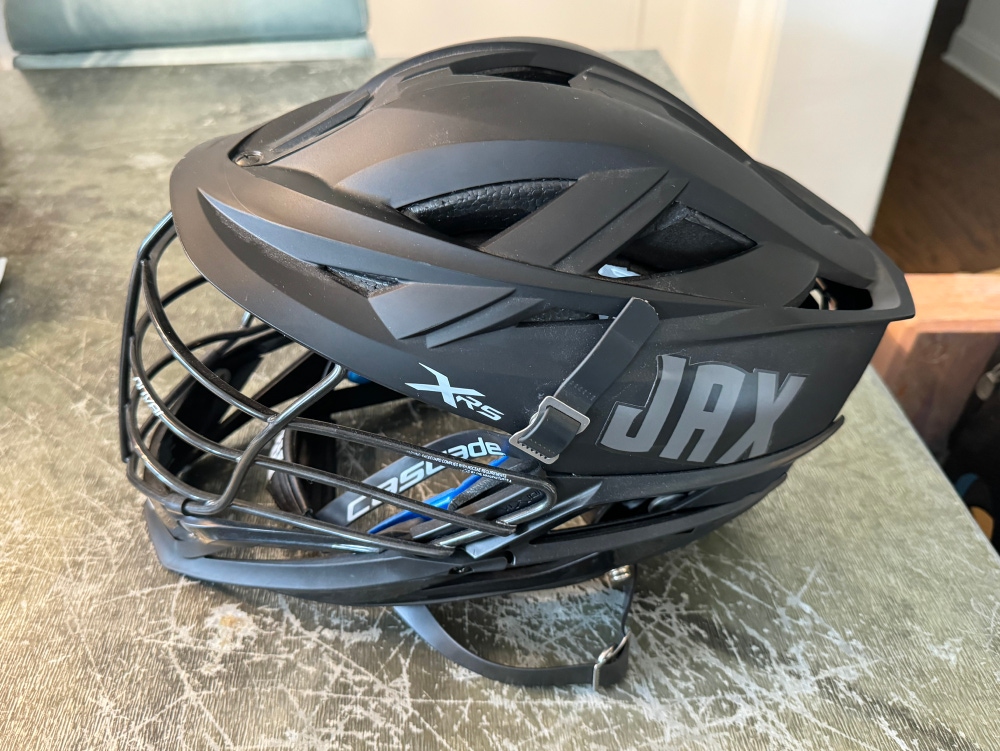 Brand New Matte JU Black Cascade XRS Helmet.