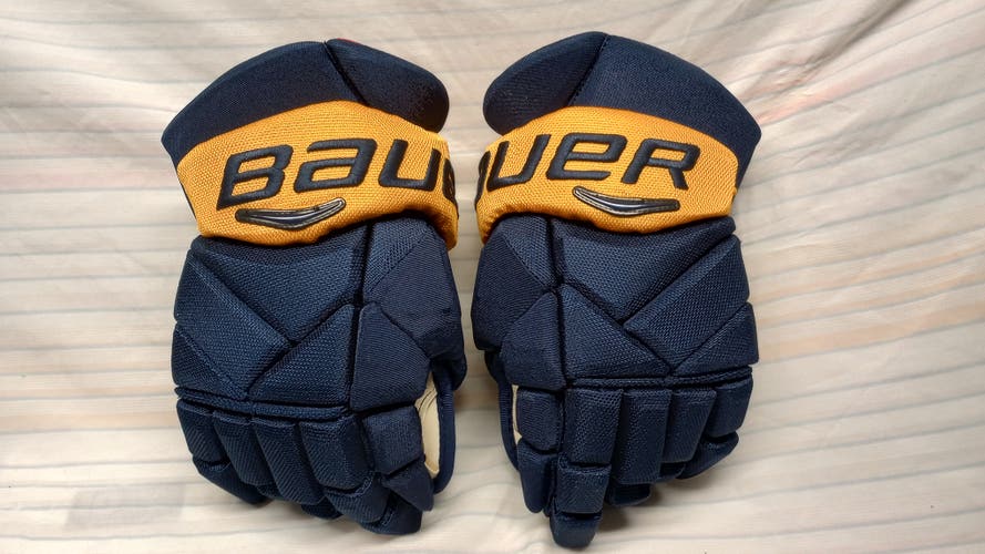 Used Bauer Vapor Custom 1X Pro Gloves 14" Pro Stock