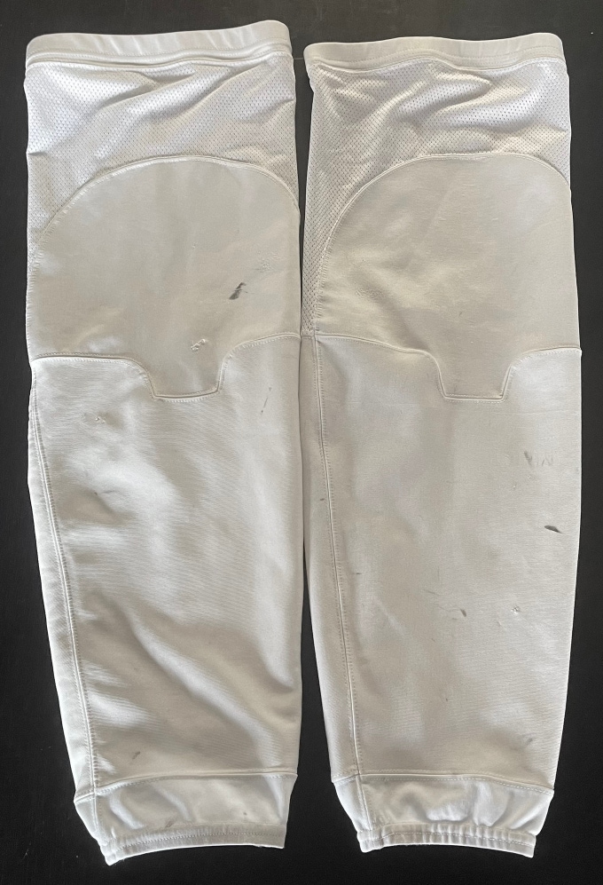 White Senior Large Adidas Pro Stock Socks