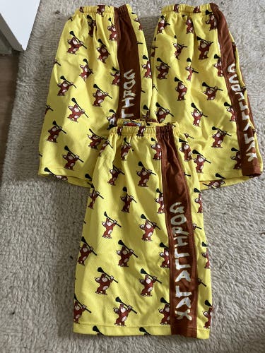 3 Retro Gorilla Lax Men's Lacrosse Shorts