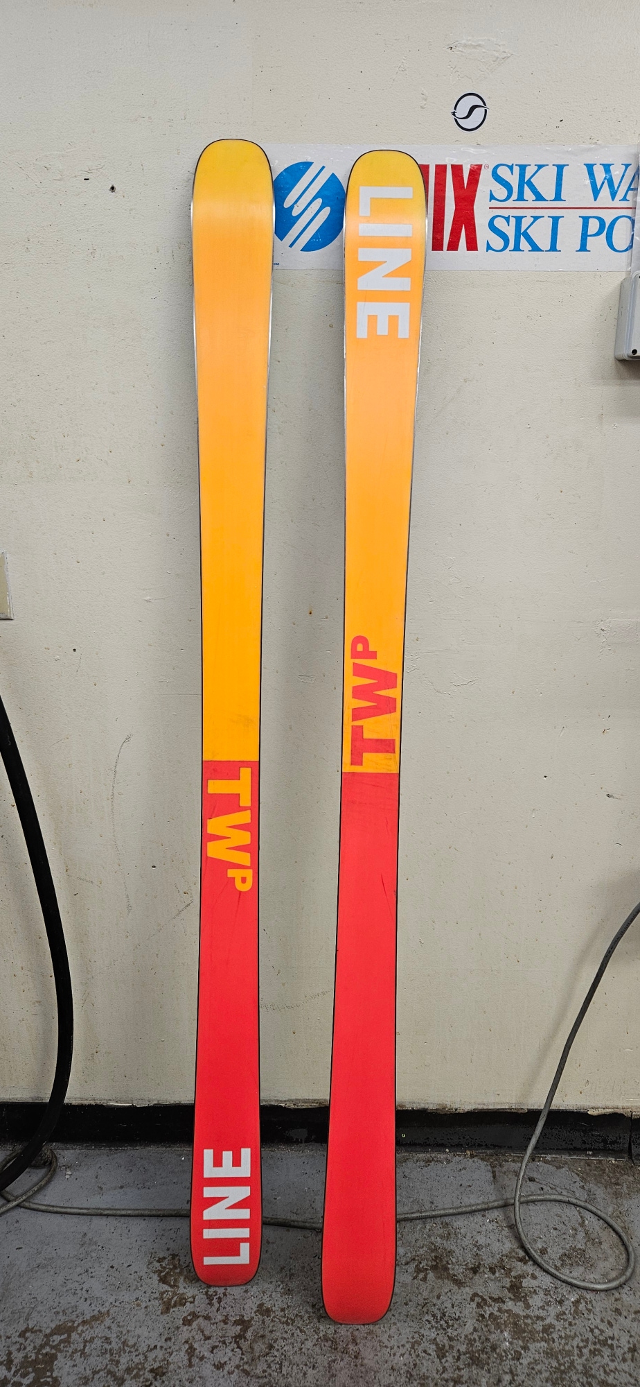 Used 2022 Line 178 cm Park Tom Wallisch Pro Skis Without Bindings