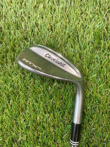 Used Men's Cleveland Rtx-4 Right Handed Wedge Wedge Flex 56 Degree Steel Shaft