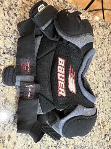 Used Small Bauer  Sp3000 Shoulder Pads