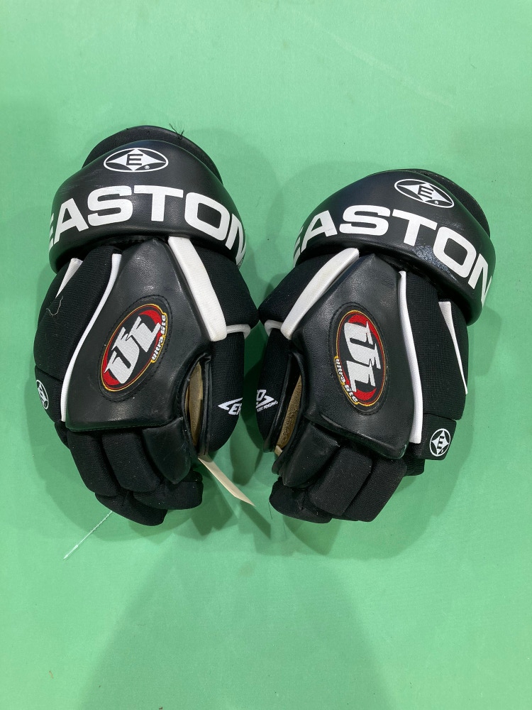Used Black Senior Easton Ultra Lite Gloves 13.5"