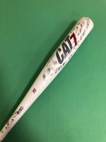 Used BBCOR Certified 2017 Marucci CAT7 (32") Alloy Baseball Bat - 29 oz (-3)