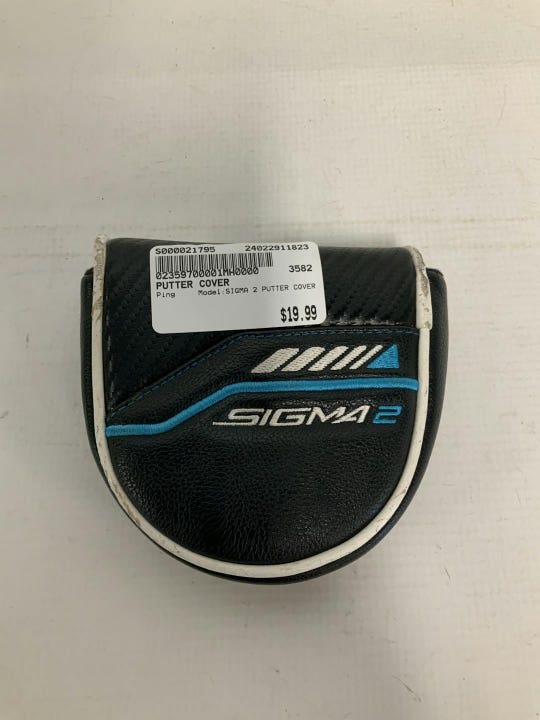 Used Ping Sigma 2 Putter Cover Golf Accessories
