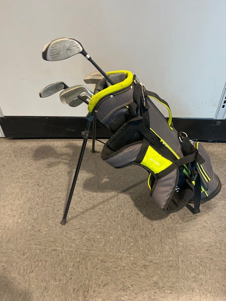 Used Junior Top Flite Left Hand Clubs (Full Set) Uniflex 5 Pieces