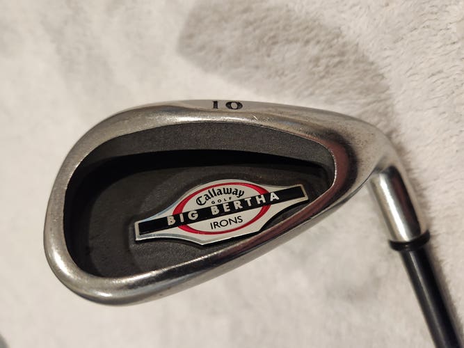 Men's Callaway Big Bertha 10 Iron (pitching wedge) RH; Graphite Shaft