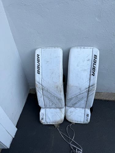 Bauer Supreme S29 Senior Small Leg Pads White