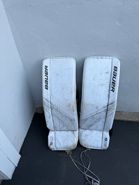 Bauer Supreme S29 Senior Small Leg Pads White