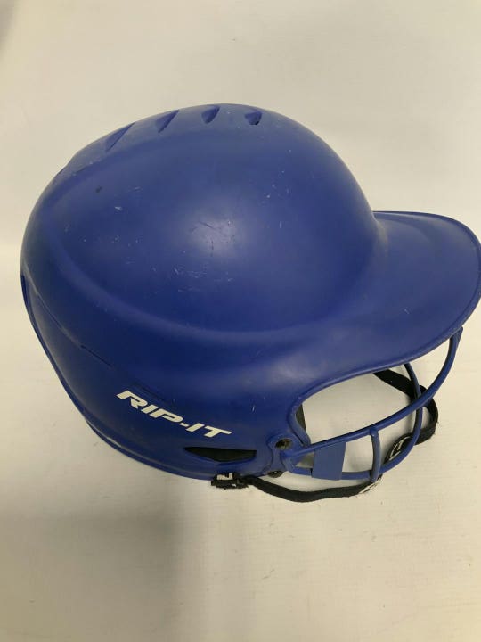 Used Rip-it Blue White Sm Baseball And Softball Helmets