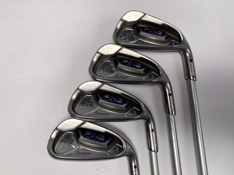 Ping Serene Iron Set 7-PW Black Dot ULT 210 Ladies Graphite Womens RH