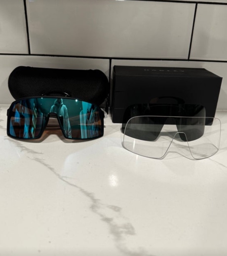Oakley sutro brand new blue and black color way.