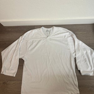 White CCM Practice Jersey