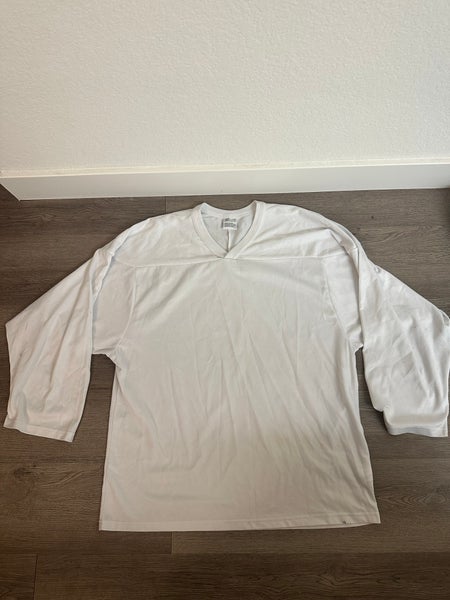 White CCM Practice Jersey