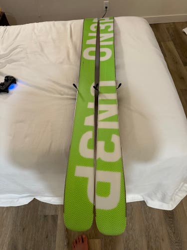 Used 2020 ON3P 186 cm Park Jeffrey Skis With Bindings Max Din 12
