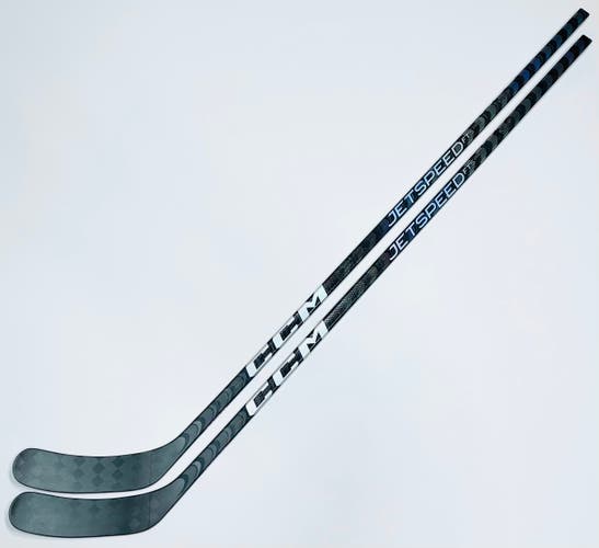 New 2 Pack Silver CCM Jetspeed FT5 Pro Hockey Stick-RH-85 Flex-P90TM-Grip W/ Bubble Texture