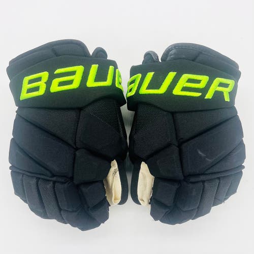 Tyler Seguin Dallas Stars BLACKOUT Bauer Vapor Hyperlite Pro Hockey Gloves-14"-Digital Palm Patch